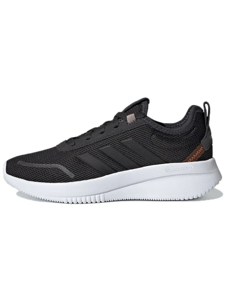 Кроссовки Lite Racer Series Lifestyle женские с низким верхом, черные/белые Adidas Neo — изображение 1 из 6