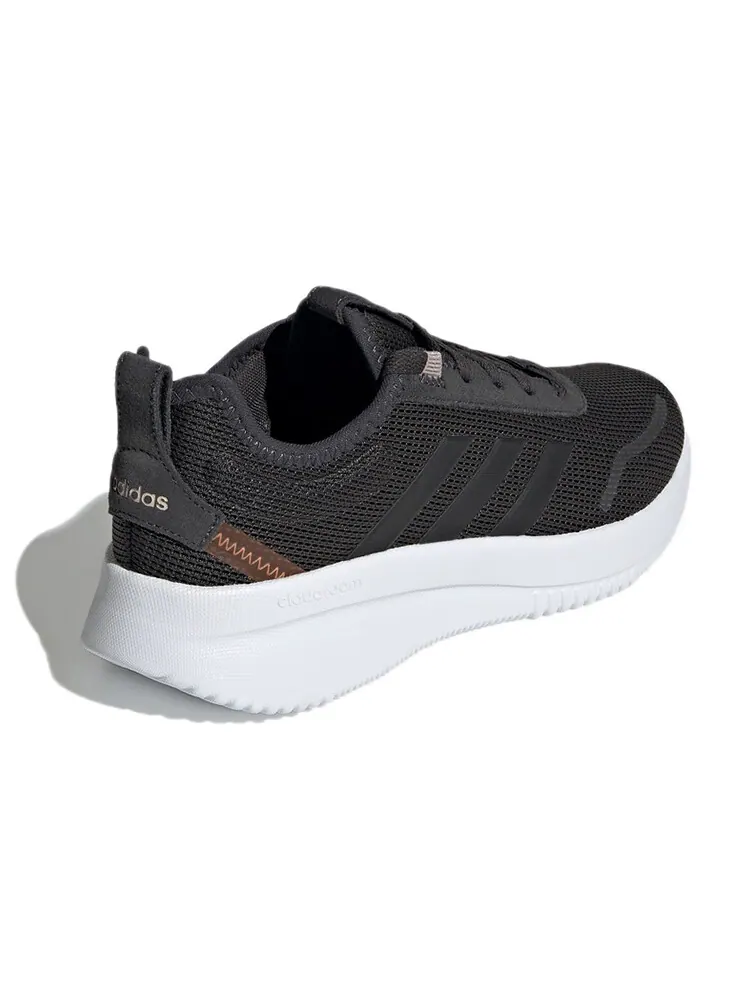 Кроссовки Lite Racer Series Lifestyle женские с низким верхом, черные/белые Adidas Neo — изображение 4 из 6