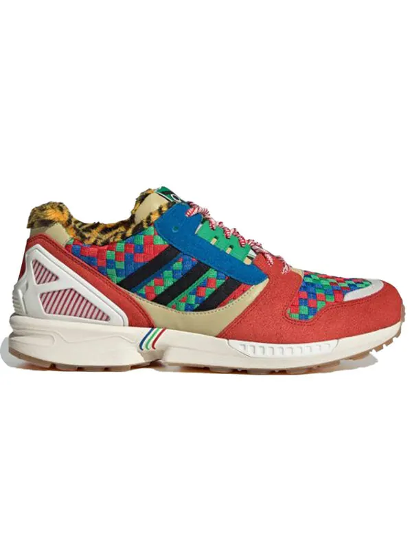 Кроссовки atmos x zx 8000 Adidas — изображение 2 из 4, красный