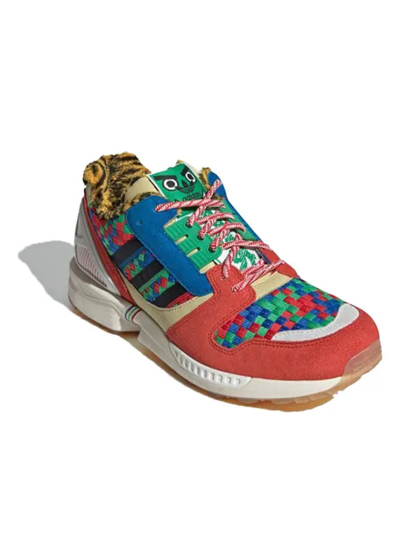 Кроссовки atmos x zx 8000 Adidas — изображение 3 из 4, красный