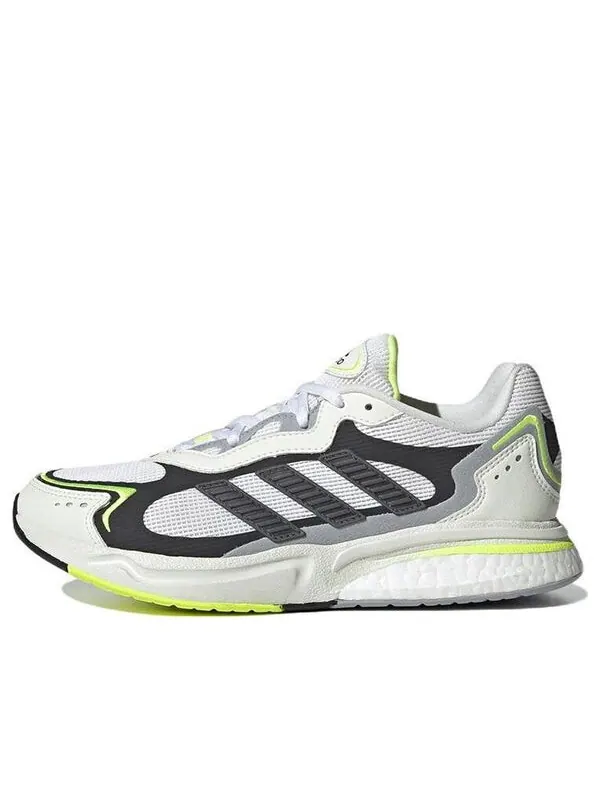 Кроссовки (WMNS) adidas SN1997 Cozy Wear-resistant White Black Green — изображение 1 из 4, белый/черный/зеленый