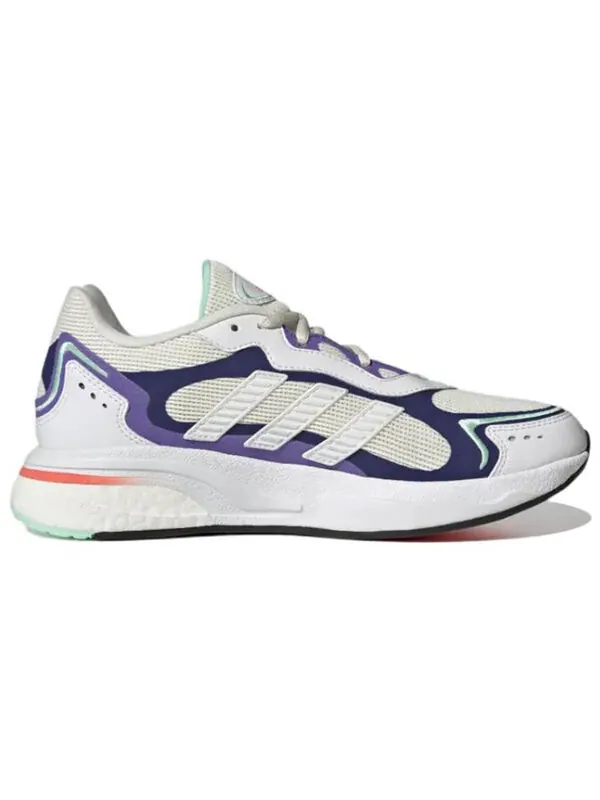 Кроссовки (WMNS) adidas SN1997 Wear-resistant Shock Absorption White Purple — изображение 2 из 4, белый/фиолетовый