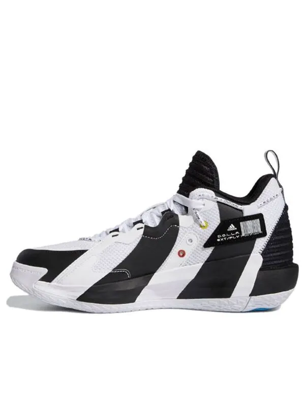 Кроссовки Шакил О'Нил x Дам 7 Adidas — изображение 1 из 4, черный/белый