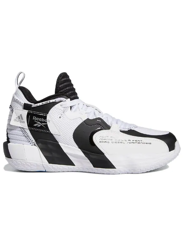 Кроссовки Шакил О'Нил x Дам 7 Adidas — изображение 2 из 4, черный/белый