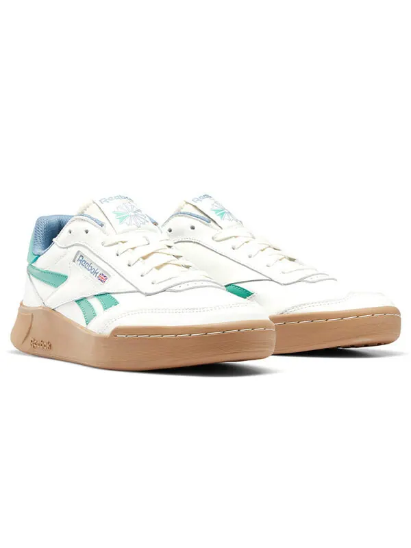 Кроссовки club c revenge legacy 'chalk semi future teal' Reebok — изображение 3 из 4, белый/зеленый/синий