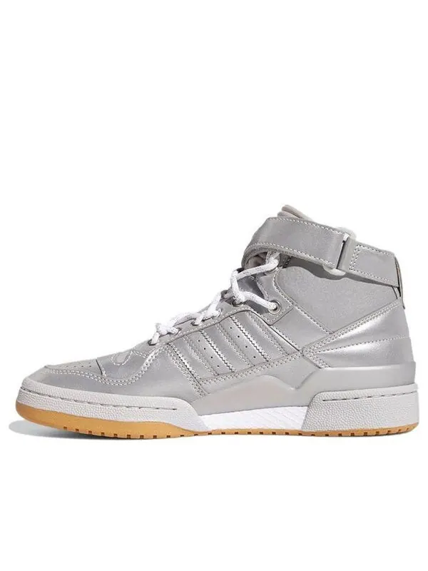 Кроссовки ivy park x forum mid Adidas — изображение 1 из 4, серебряный