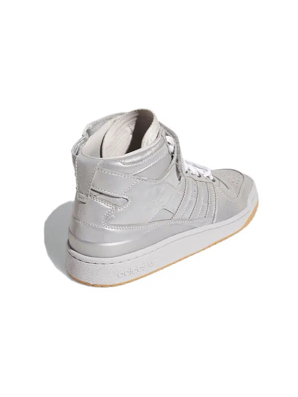 Кроссовки ivy park x forum mid Adidas — изображение 4 из 4, серебряный