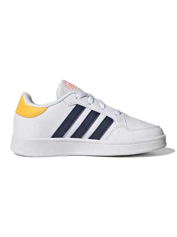 Кроссовки neo breaknet Adidas — изображение 2 из 4, белый/желтый/синий