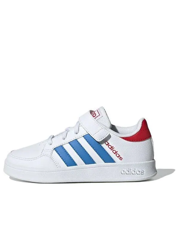 Кроссовки Breaknet эластичные шнурки Adidas — изображение 1 из 4, белый/синий/красный