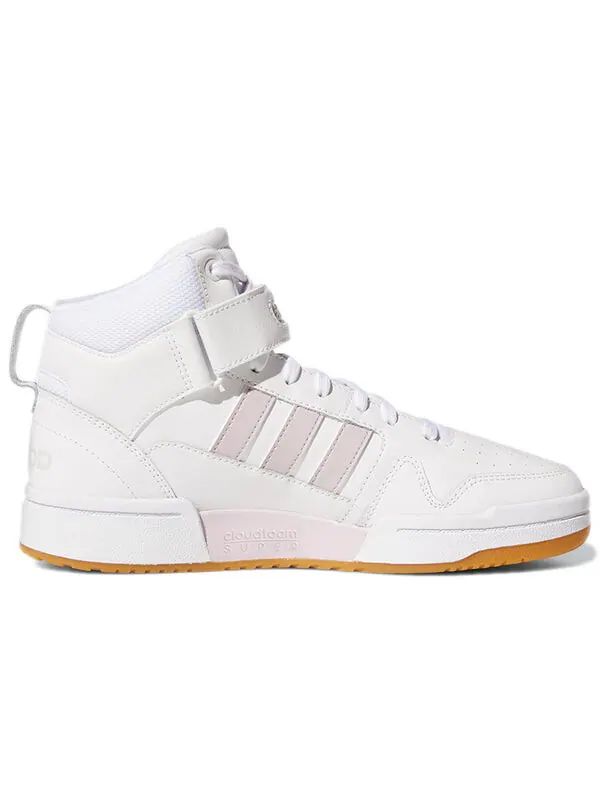 Кроссовки postmove mid Adidas — изображение 2 из 4, белый/фиолетовый