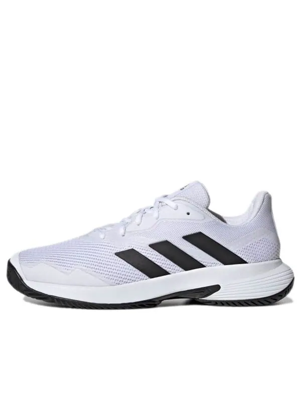 Кроссовки courtjam control 'white black' Adidas — изображение 1 из 4, белый/черный