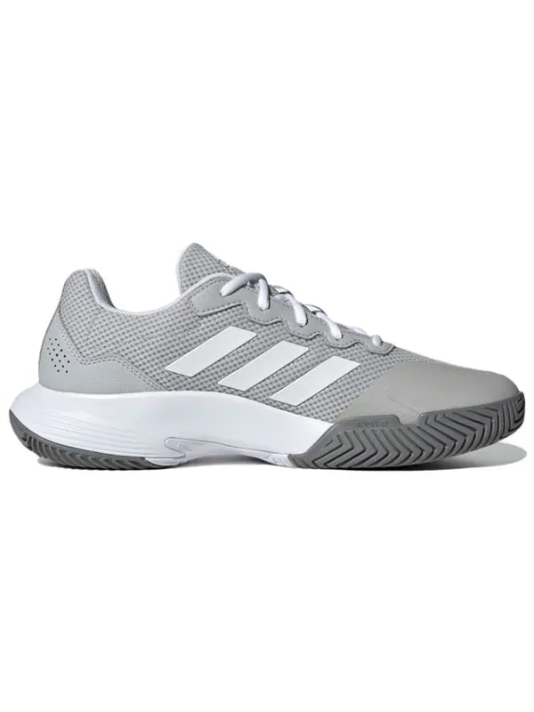 Кроссовки gamecourt 2.0 Adidas — изображение 2 из 4, серый/белый/серый