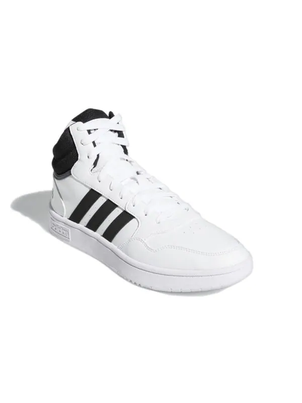Кроссовки neo hoops 3.0 mid классика винтаж Adidas — изображение 3 из 4, белый/черный