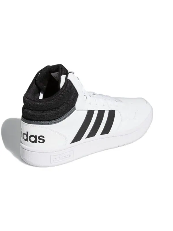 Кроссовки neo hoops 3.0 mid классика винтаж Adidas — изображение 4 из 4, белый/черный