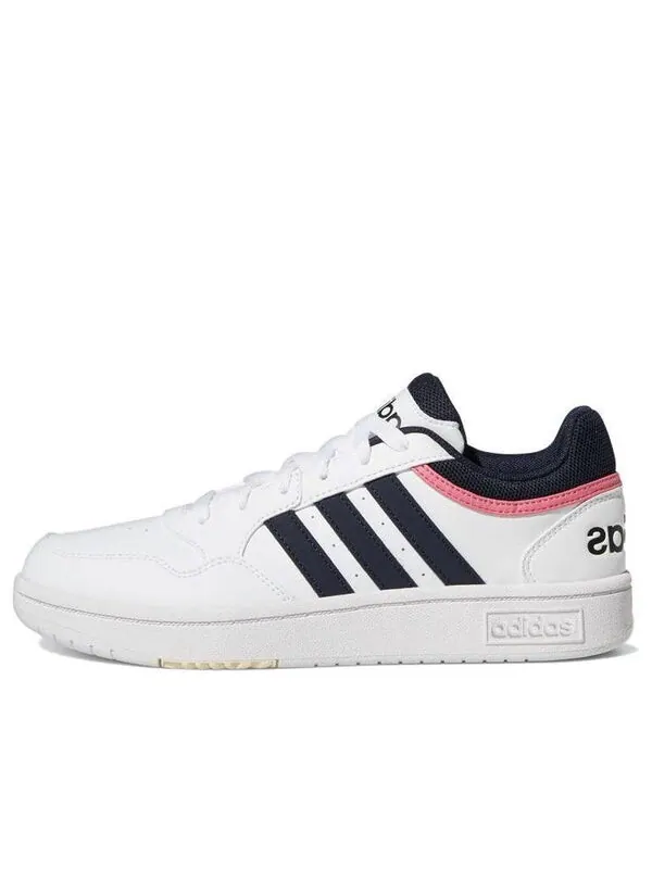 Кроссовки hoops 3.0 low 'white legend ink' Adidas — изображение 1 из 4, белый/черный