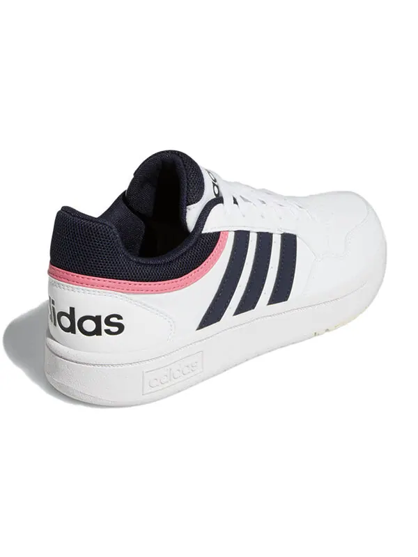 Кроссовки hoops 3.0 low 'white legend ink' Adidas — изображение 4 из 4, белый/черный