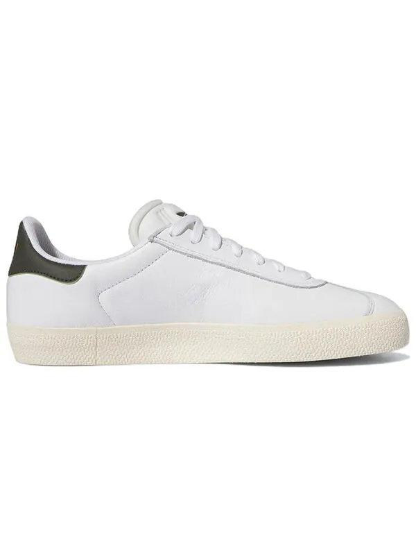 Кроссовки gazelle adv Adidas — изображение 2 из 4, белый/оливковый