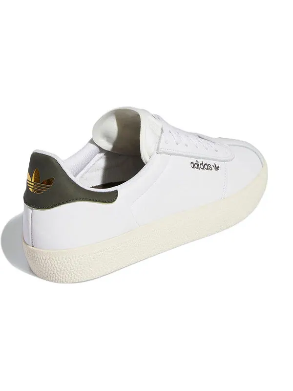 Кроссовки gazelle adv Adidas — изображение 4 из 4, белый/оливковый