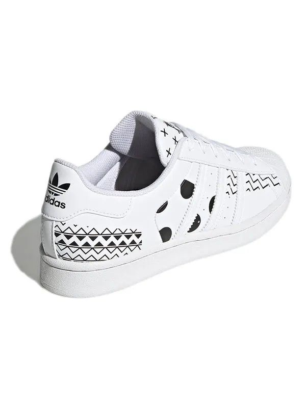 Кроссовки оригинальные суперзвездные кроссовки Adidas — изображение 4 из 4, черный/белый