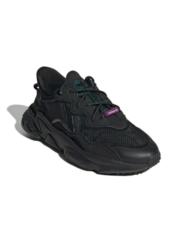 Кроссовки ozweego Adidas — изображение 3 из 4, черный/зеленый