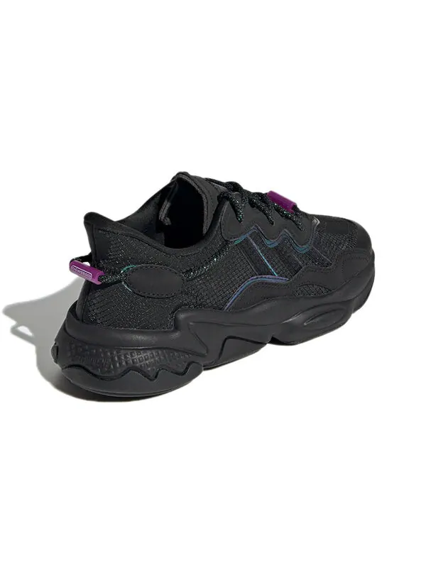 Кроссовки ozweego Adidas — изображение 4 из 4, черный/зеленый