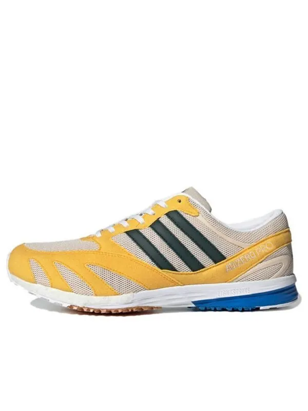 Кроссовки noah x lab race Adidas — изображение 1 из 4, серый/желтый