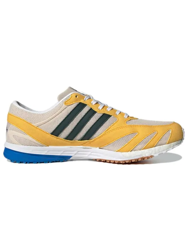 Кроссовки noah x lab race Adidas — изображение 2 из 4, серый/желтый