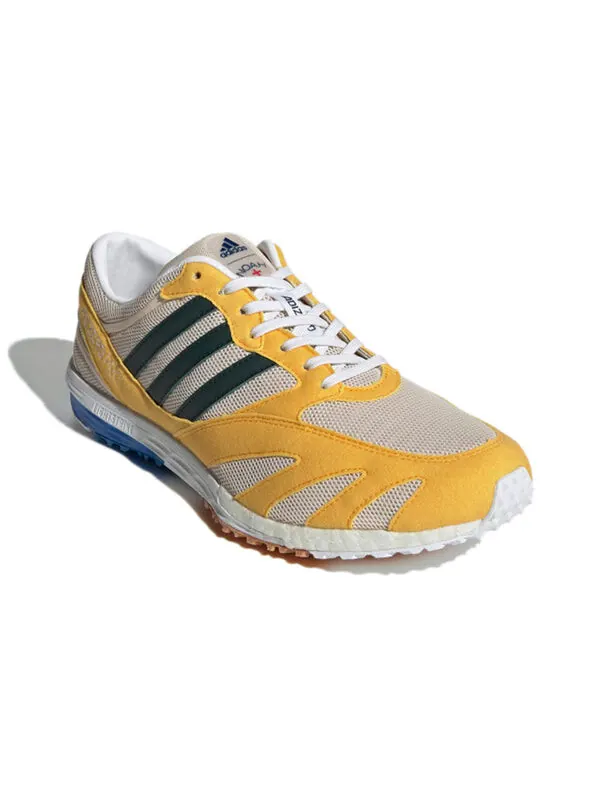 Кроссовки noah x lab race Adidas — изображение 3 из 4, серый/желтый