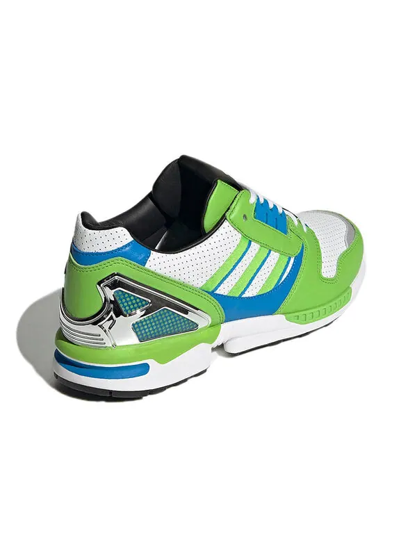 Кроссовки kawasaki ninja x zx 8000 Adidas — изображение 4 из 4, белый/синий/зеленый