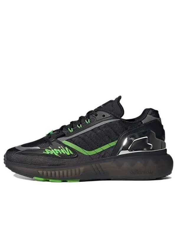 Кроссовки kawasaki ninja x zx 5000 boost Adidas — изображение 1 из 4, черный/зеленый