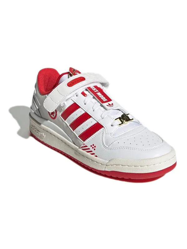 Кроссовки quiccs x forum low Adidas — изображение 3 из 4, белый/красный