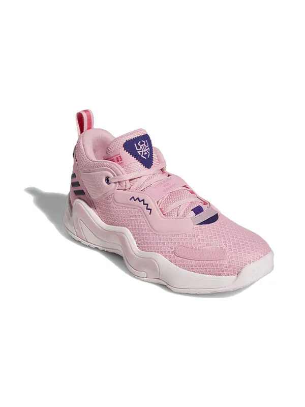 Кроссовки дон выпуск 3 Adidas — изображение 3 из 4, розовый