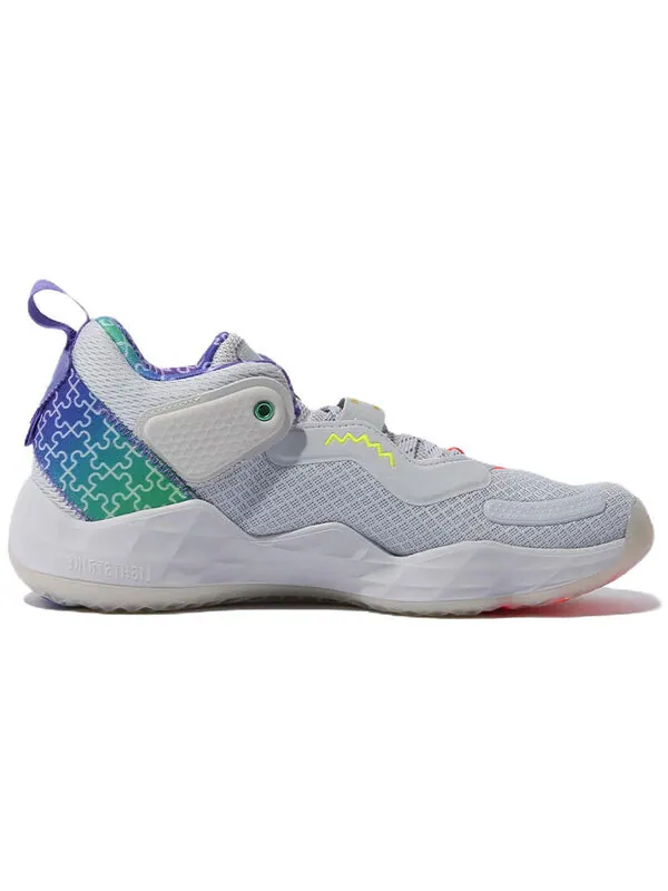 Кроссовки don выпуск #3 gca Adidas — изображение 2 из 4, серый/синий