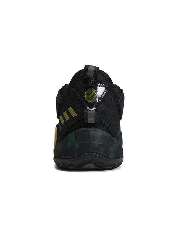Кроссовки adidas D.O.N. Issue 3 GCA 'Black Gold' — изображение 4 из 4, черный/золотистый