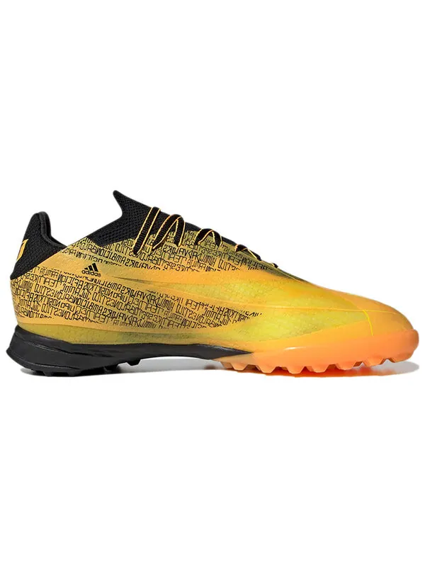 Кроссовки x speedflow messi.1 tf Adidas — изображение 2 из 4, золотистый/черный/желтый