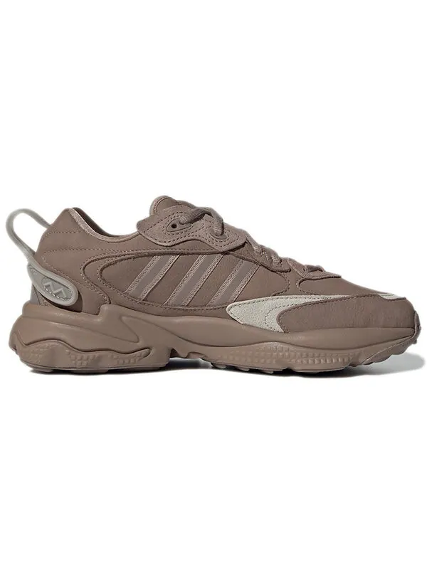 Кроссовки оригиналы ozweego Adidas — изображение 2 из 4, коричневый