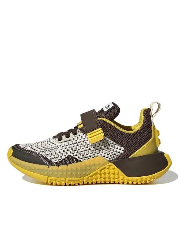 Кроссовки adidas Sport Pro K x Lego 'White Brown Yellow' — изображение 1 из 4, белый/коричневый/желтый
