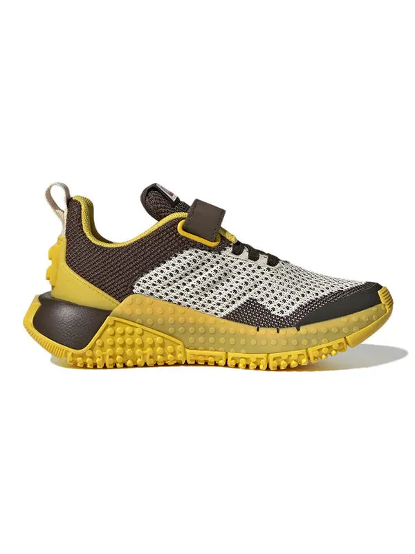 Кроссовки adidas Sport Pro K x Lego 'White Brown Yellow' — изображение 2 из 4, белый/коричневый/желтый
