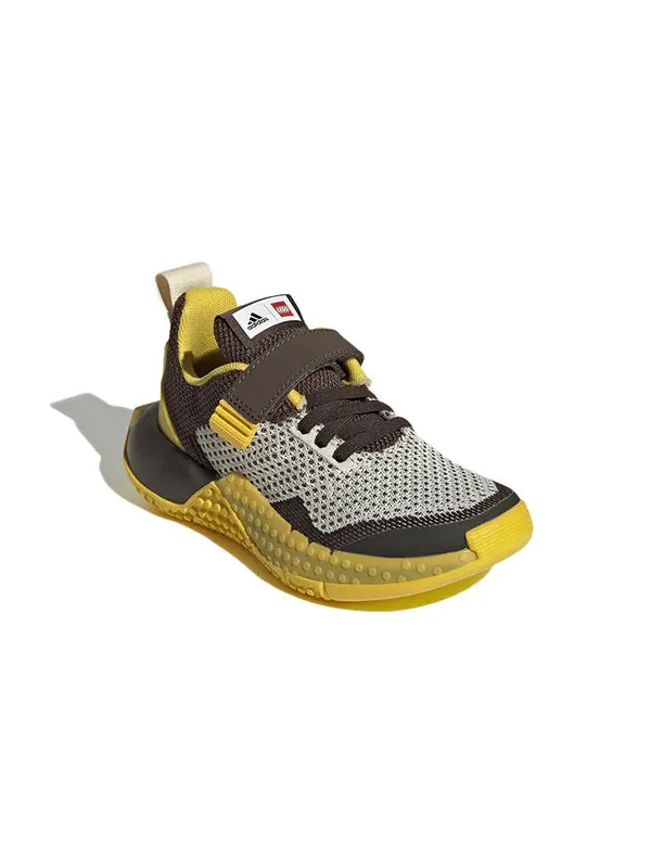 Кроссовки adidas Sport Pro K x Lego 'White Brown Yellow' — изображение 3 из 4, белый/коричневый/желтый