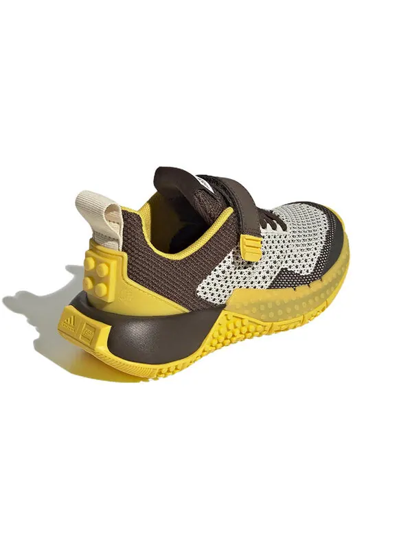Кроссовки adidas Sport Pro K x Lego 'White Brown Yellow' — изображение 4 из 4, белый/коричневый/желтый