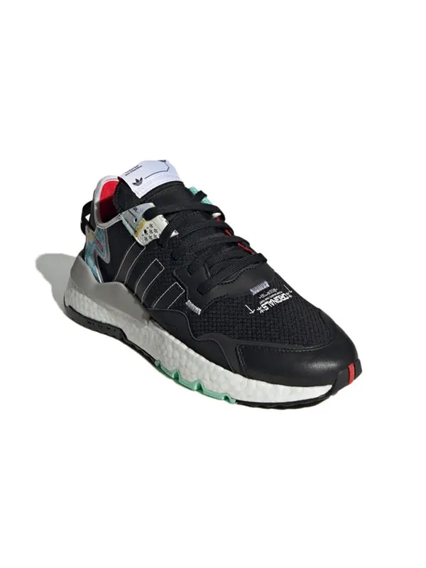 Кроссовки оригинальные nite jogger Adidas — изображение 3 из 4, черный