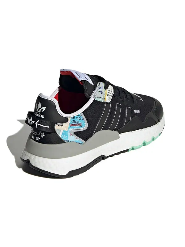 Кроссовки оригинальные nite jogger Adidas — изображение 4 из 4, черный