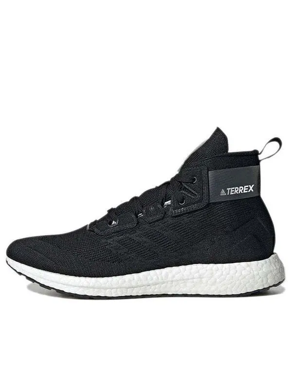 Кроссовки terrex free hiker Adidas — изображение 1 из 4, черный/белый