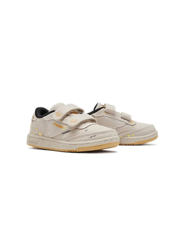Кроссовки looney tunes x club c 85 sneakers brown Reebok — изображение 3 из 4, коричневый