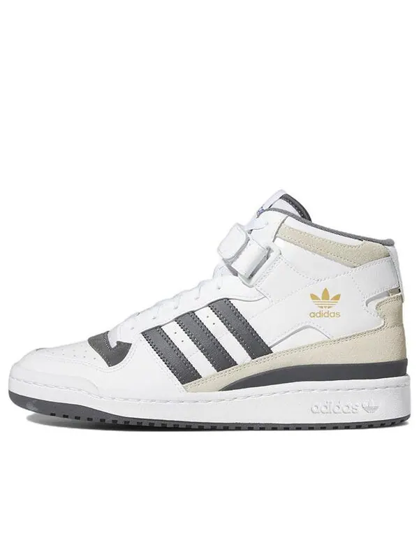 Кроссовки форум середина Adidas — изображение 1 из 4, белый/серый