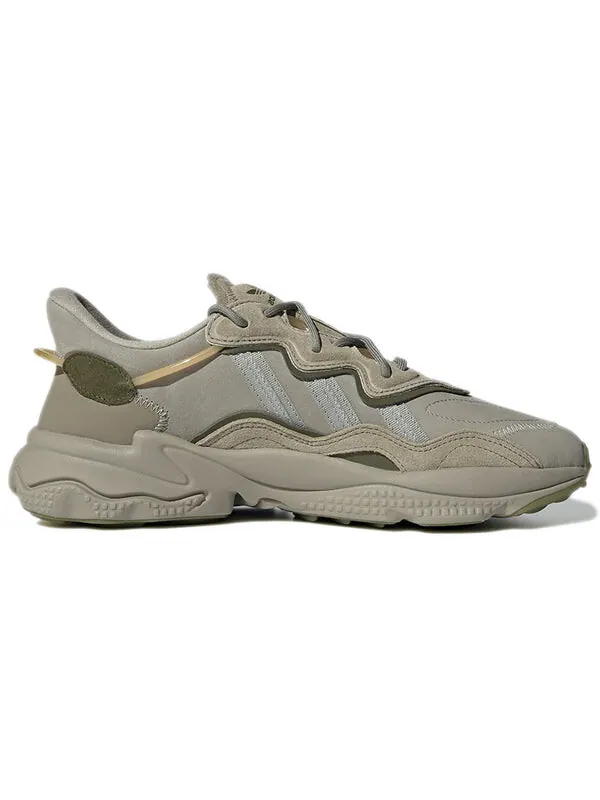 Кроссовки оригиналы ozweego Adidas — изображение 2 из 4, зеленый