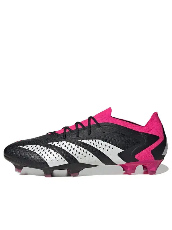 Кроссовки Predator Accuracy.1 Low FG Adidas — изображение 1 из 4, черный/белый/розовый