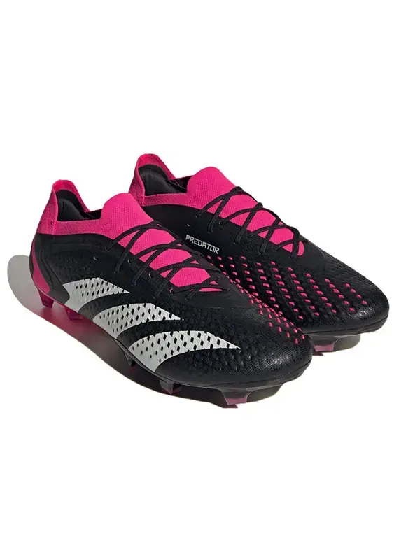 Кроссовки Predator Accuracy.1 Low FG Adidas — изображение 3 из 4, черный/белый/розовый