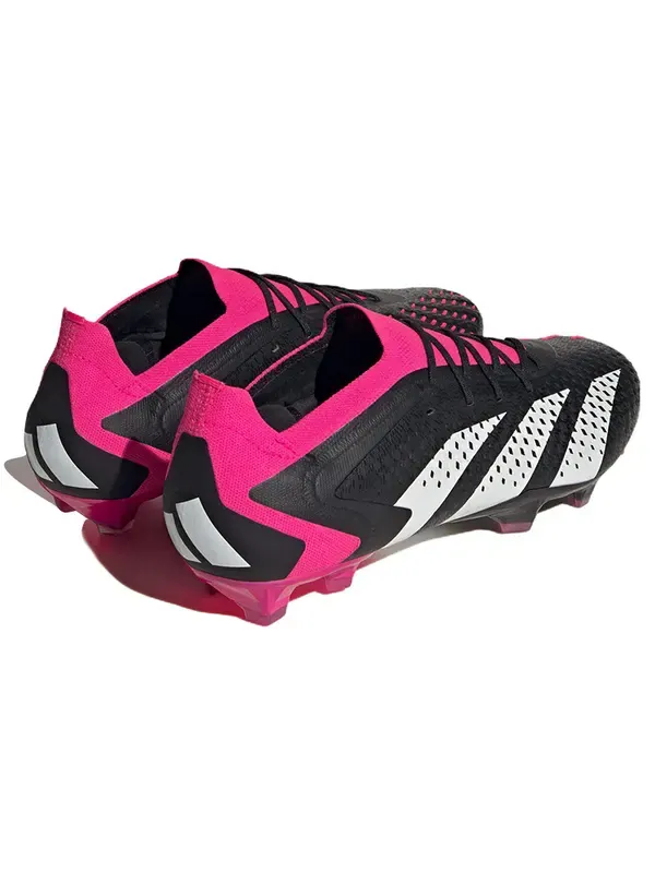 Кроссовки Predator Accuracy.1 Low FG Adidas — изображение 4 из 4, черный/белый/розовый
