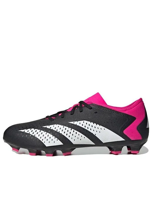 Кроссовки хищник точность.3 hg ag Adidas — изображение 1 из 4, черный/белый/розовый